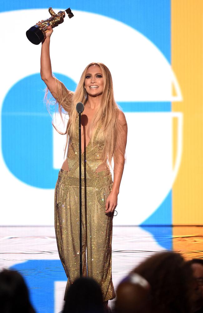 How you gonna get an award statue when you look like an award statue? Picture: Getty