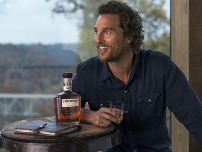 McConaughey created his own Longbranch Wild Turkey bourbon.