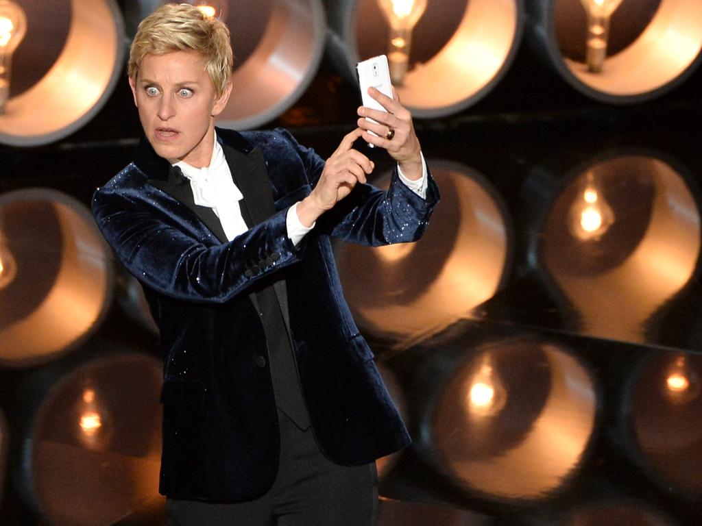 Ellen at the 2014 Oscars.