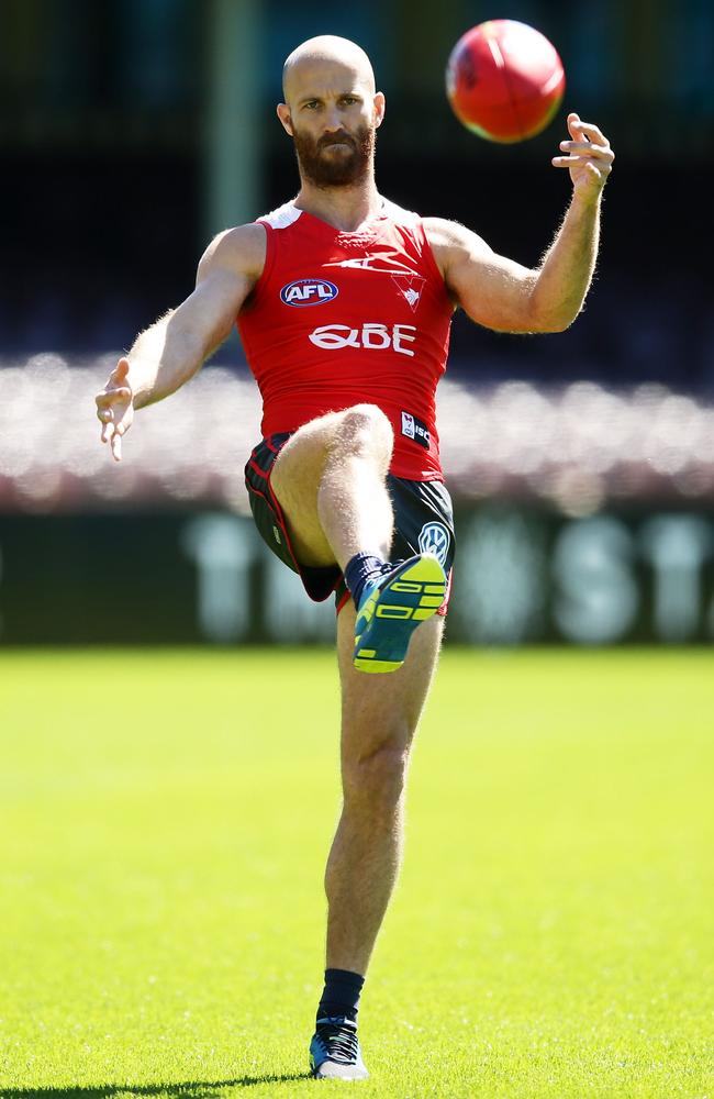 Jarrad McVeigh says he’s right to go for the Grand Final. Picture: Getty Images