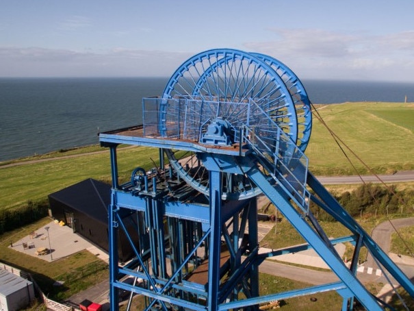 Britain's Haig colliery, overlooking the irish Sea