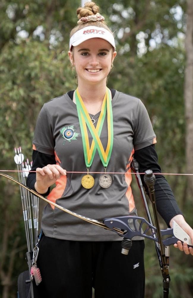 Pathways archer Ella-Rose Carson will be in Ireland for the World Youth Championships. Picture: Supplied.