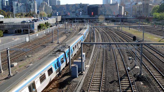 The Free Tram Zone will be extended to get people to their pre-match celebrations from Wednesday 27 running until after the match. Picture: Andrew Henshaw