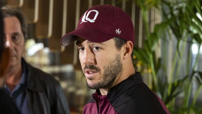 Queenland Maroons Ben Hunt at W Hotel before State of Origin 3 in Brisbane, Tuesday, July 9, 2024 - Picture: Richard Walker