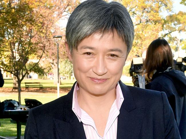 Shadow Minister for Foreign Affairs Penny Wong leaves after a press conference in Adelaide, Wednesday, May 22, 2019. Penny Wong has endorsed Anthony Albanese to be leader of the Federal Labor party. (AAP Image/Sam Wundke) NO ARCHIVING