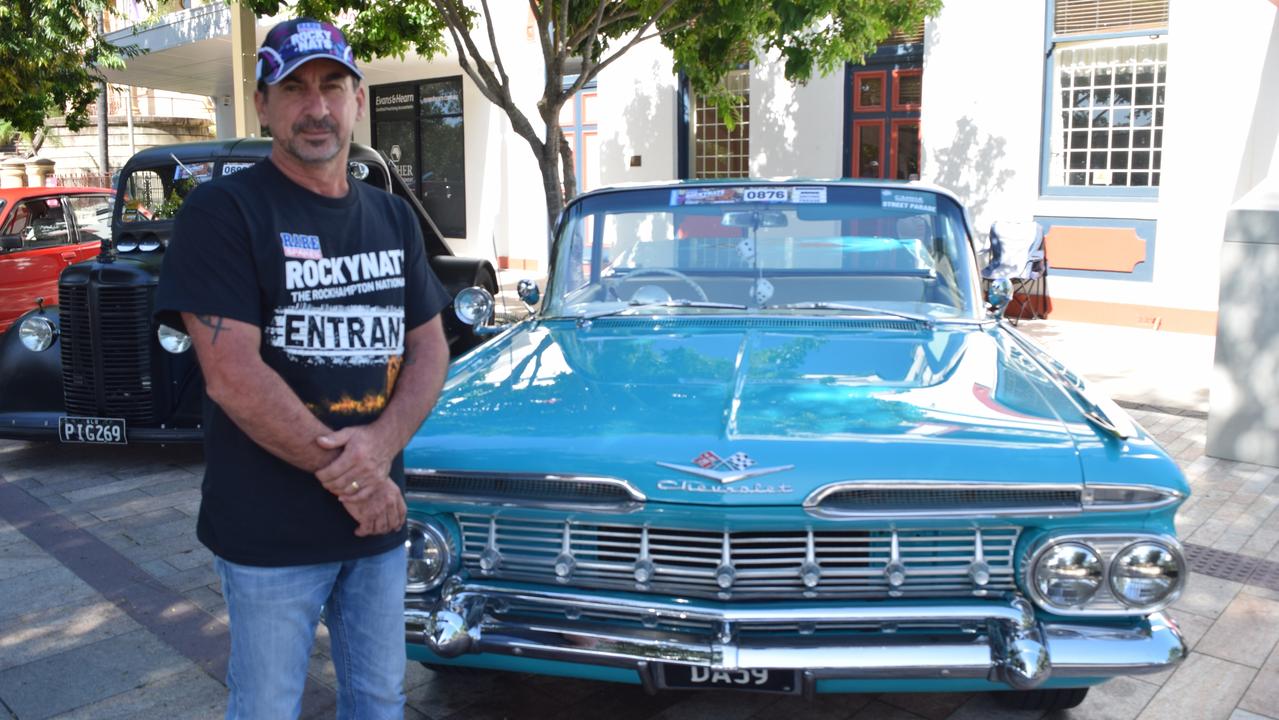 Gary Agius and his 1959 Chevrolet El Camino.