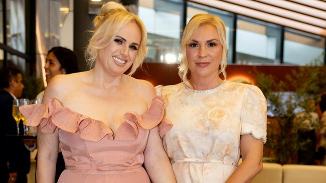 Rebel Wilson and Ramona Agruma got married in Sardinia. Picture: Fiona Hamilton