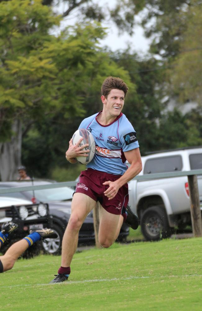 Sam Dickie scored an epic runaway try for Norths on Saturday.