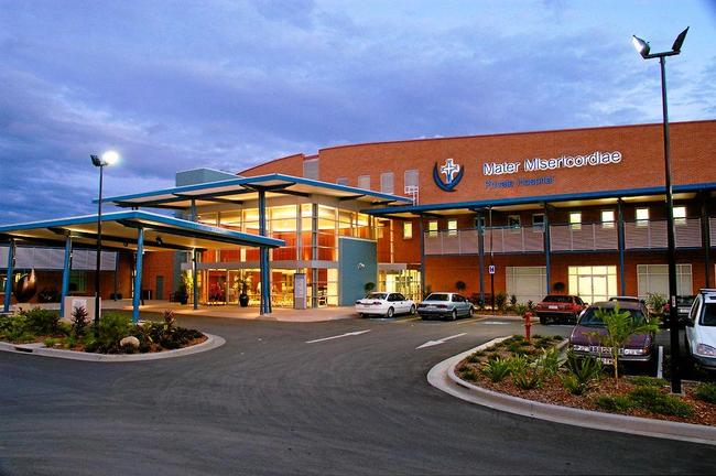 Mackay Mater Hospital at it&#39;s current site in Willetts Rd. Picture: contributed