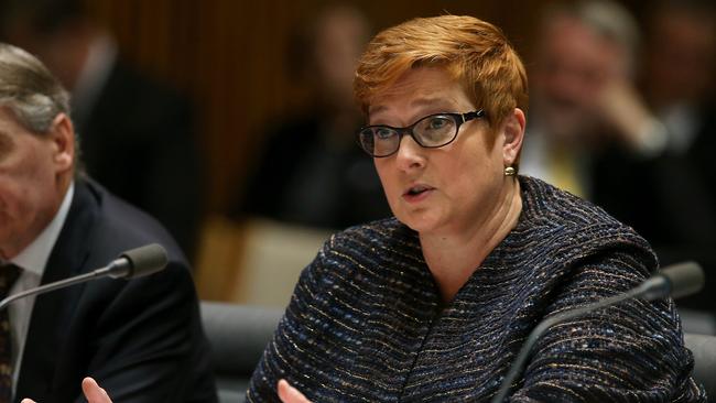 Defence Minister Marise Payne. Picture: Kym Smith