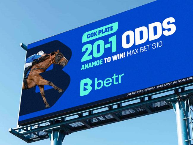 Betr offered $20 about Cox Plate winner Anamoe