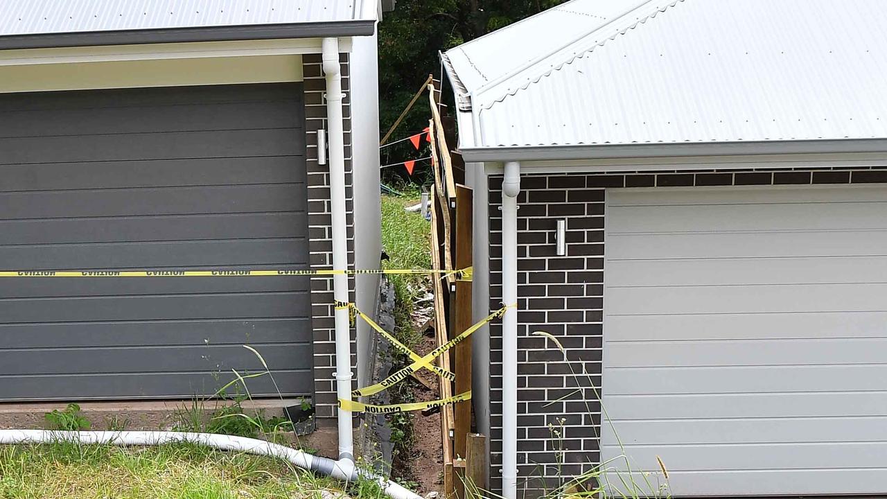 Some blocks were recently damaged by wet weather. Picture: Patrick Woods.