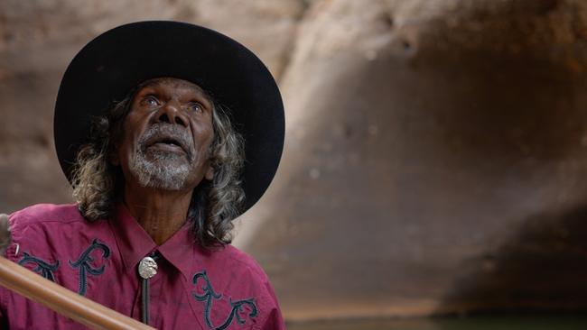 David Gulpilil in the film Goldstone. Picture: Supplied