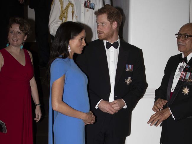 Prince Harry gave a warm and funny speech at the event. Picture:  Ian Vogler/Getty Images