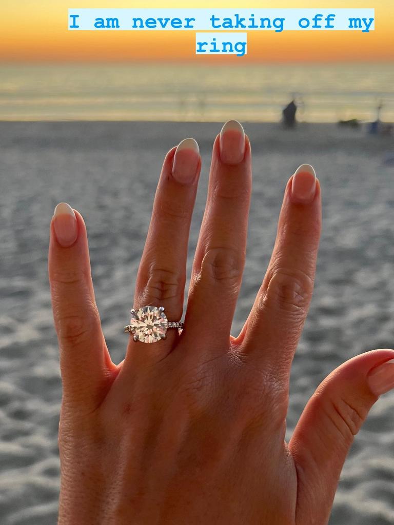 Musser's fiance has vowed never to take off her ring.