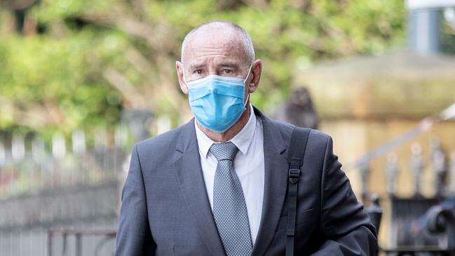 Former teacher Chris Dawson at the Supreme court on Monday. Picture: Nikki Short