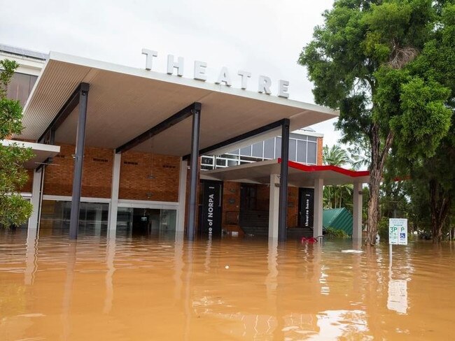 NORPA's theatre in Lismore City Hall in February 2022.