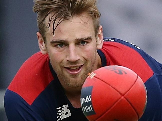 Melbourne training at Gosch's Paddock. Dom Tyson Picture:Wayne Ludbey