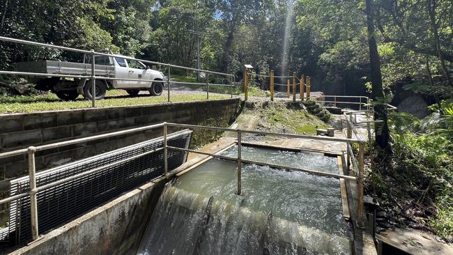 Upstream landslips and turbidity on the Rex River but despite a "mammoth effort" to fix the issue Douglas shire residents have been ordered to stop using water immediately. Picture: Douglas Shire Council