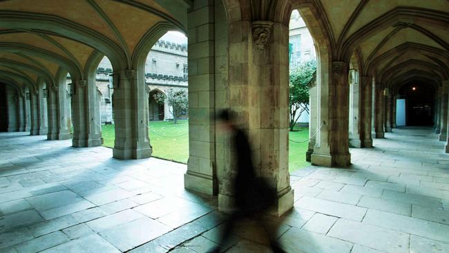 Melbourne University's old Law Quadrangle.