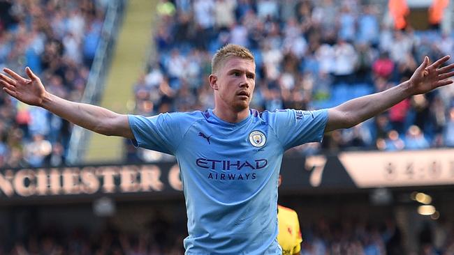 Kevin De Bruyne put the seal on an outstanding performance.