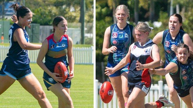 110+ PICTURES: Preliminary final action from the AFLQ Schools Cup