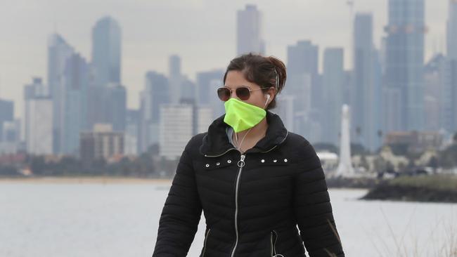 Mask rules have continuously changed in Victoria throughout the pandemic. Picture: NCA NewsWire/ David Crosling.