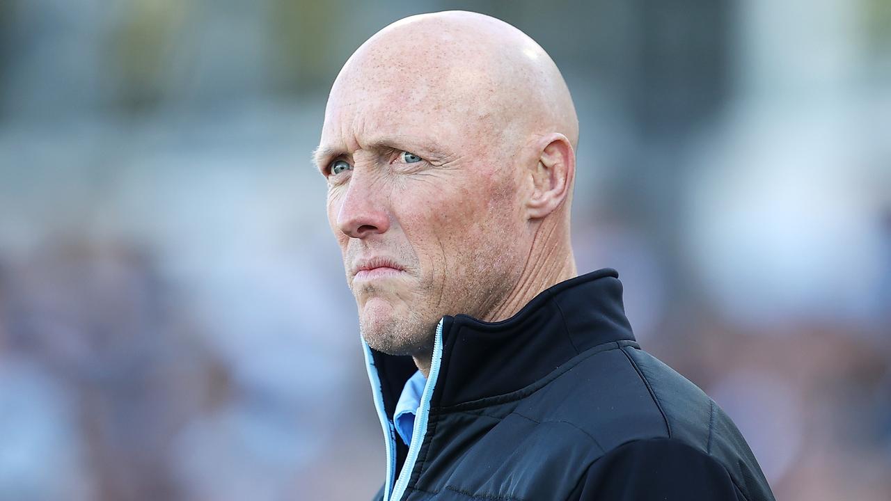 Sharks coach Craig Fitzgibbon. Picture: Getty Images