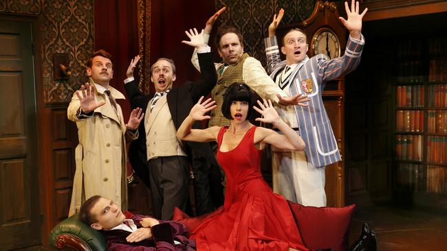 The Play That Goes Wrong will open in Sydney for the first time from April 5. Picture: Jeff Busby