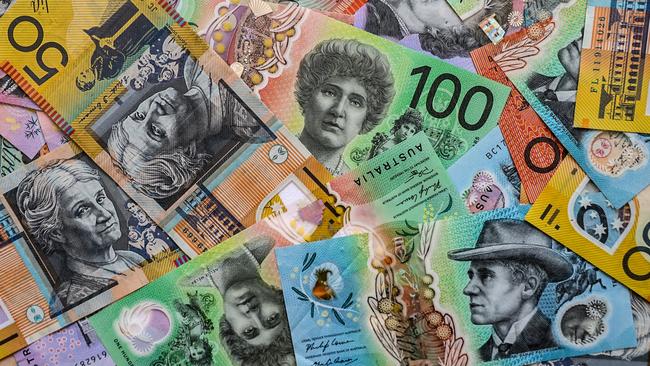 AUSTRALIA - NewsWire Photos - General view editorial generic stock photo image of Australian cash money currency. Picture: NewsWire / Nicholas Eagar