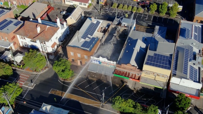 Casino laundromat fire