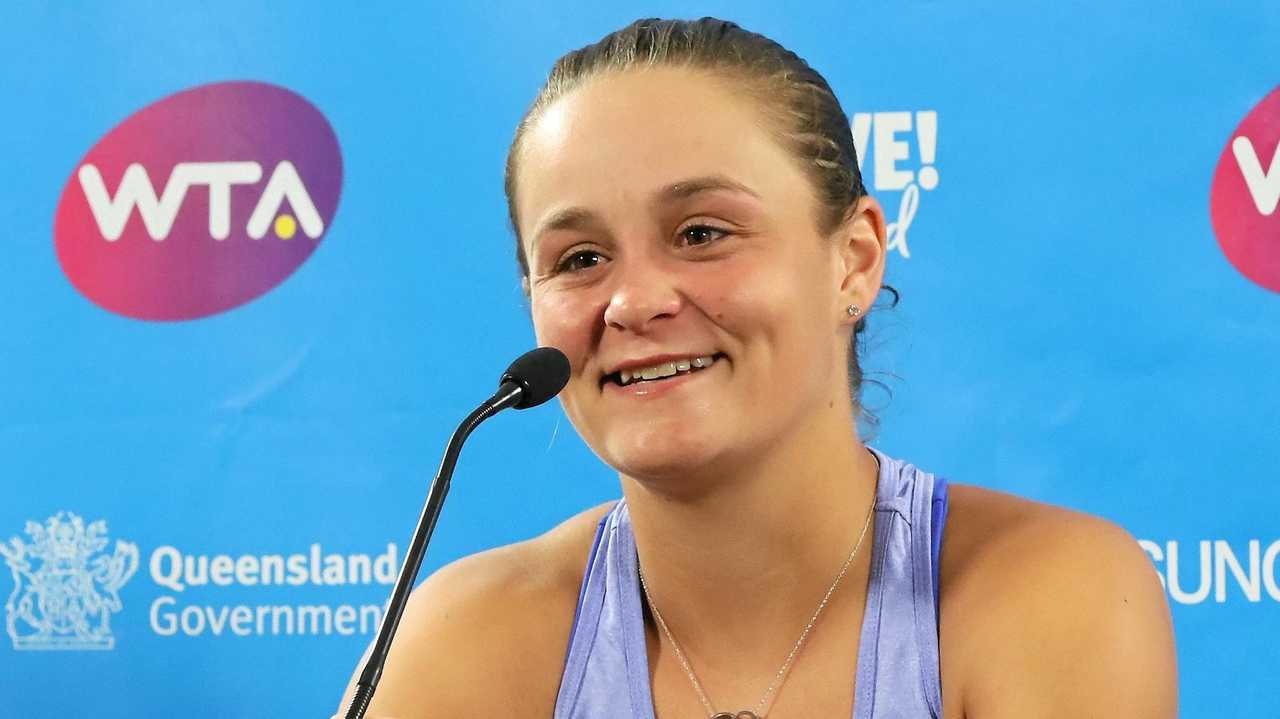 RANKINGS RISER: Ipswich tennis player Ash Barty. Picture: Franca Tigani