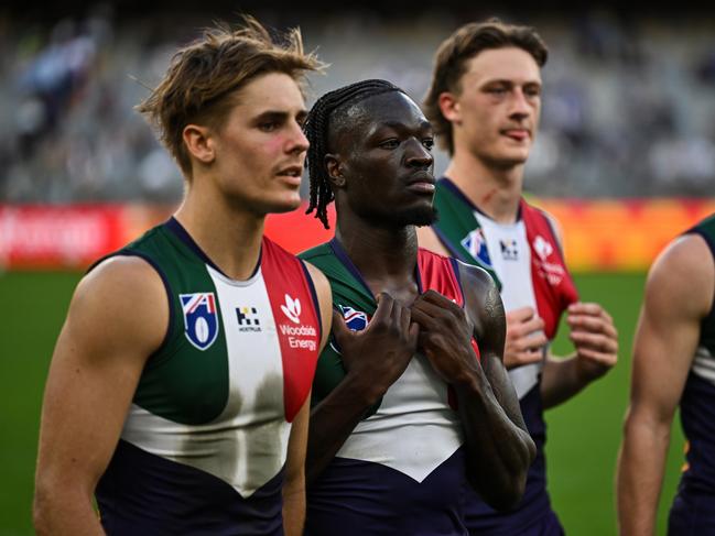 The Dockers have let leads go more than anyone else. Picture: Daniel Carson/AFL Photos