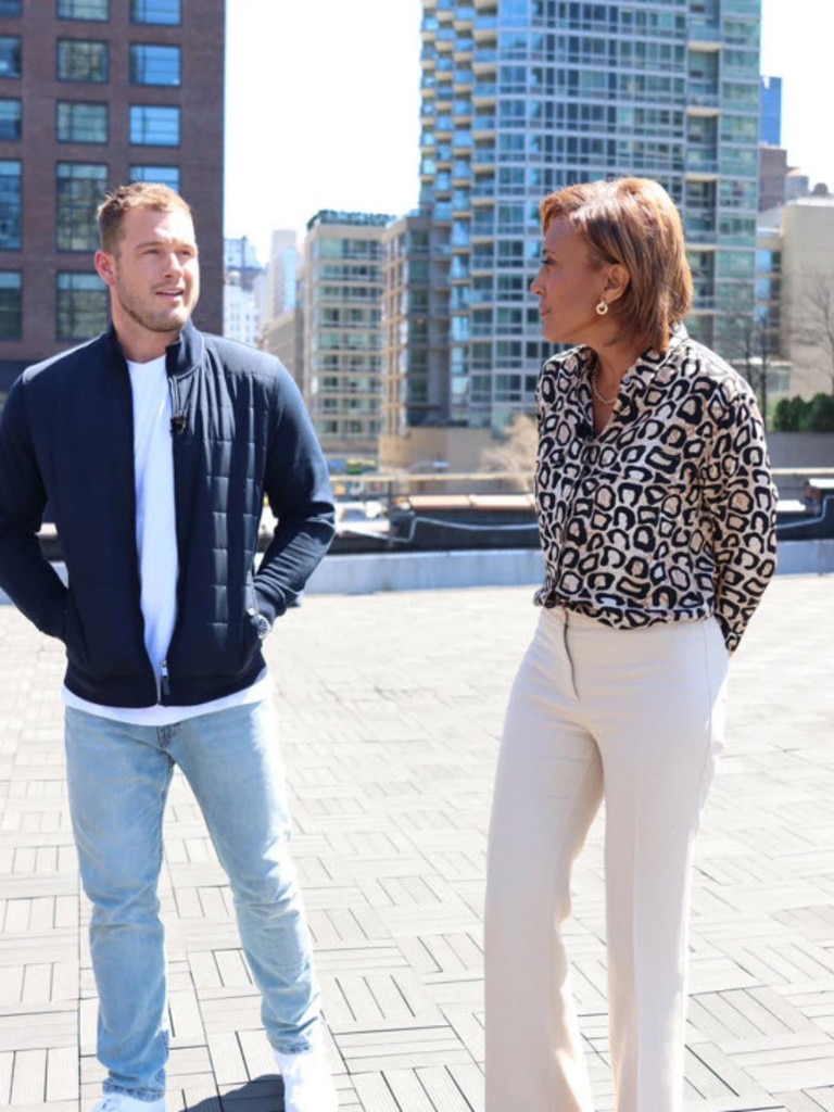 Underwood, seen here with Robin Roberts on “GMA,” admitted he “made a lot of bad choices” in his relationship with Randolph. Picture: robinroberts/Twitter