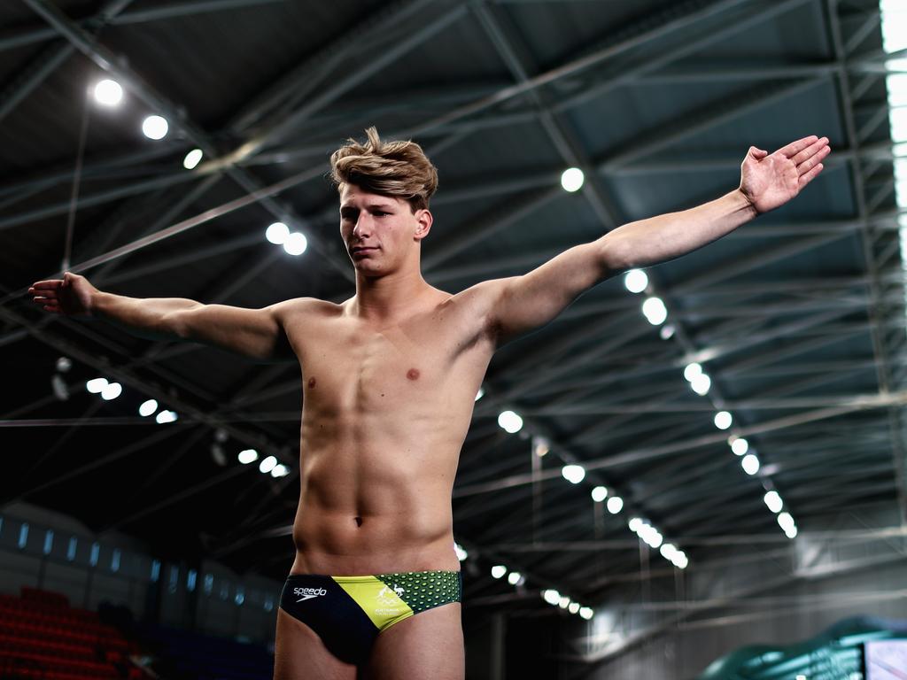 Sam Fricker’s lessons for social media and diving success. Picture: Cameron Spencer/Getty Images