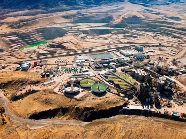 Langer Heinrich mine in Namibia. Owned by Paladin Energy