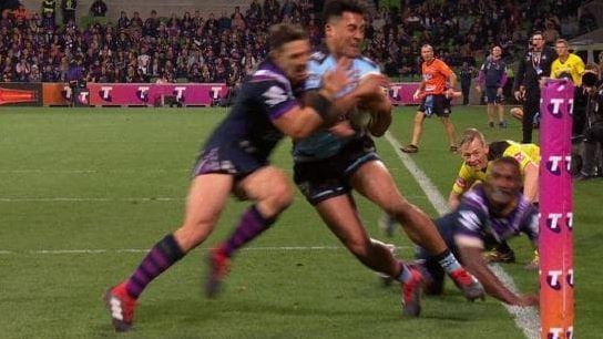 Billy Slater was let off for his shoulder charge on Sosaia Feki.