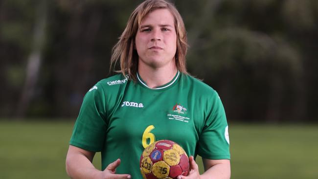 Hannah Mouncey will play VFLW in Melbourne this year. Picture: Ray Strange