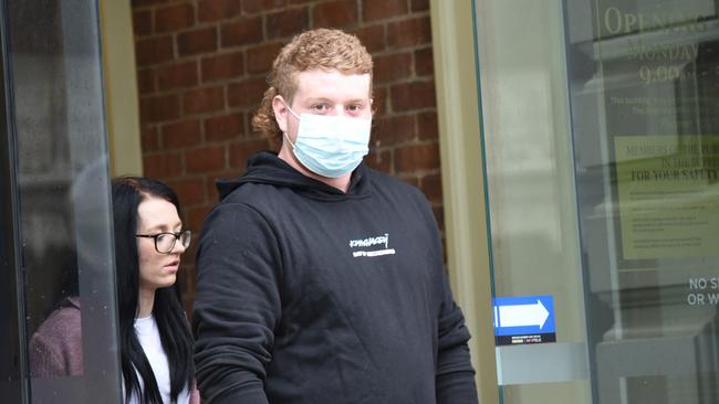 Bobby Medcraft murder trial witness Kayden Morrisson, 21. Picture: Alex Treacy