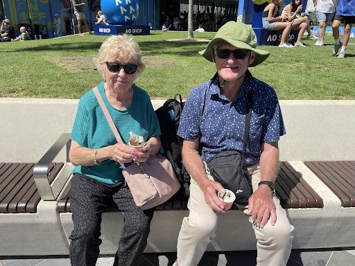 Brian and Irene Daly. Picture: Athos Sirianos