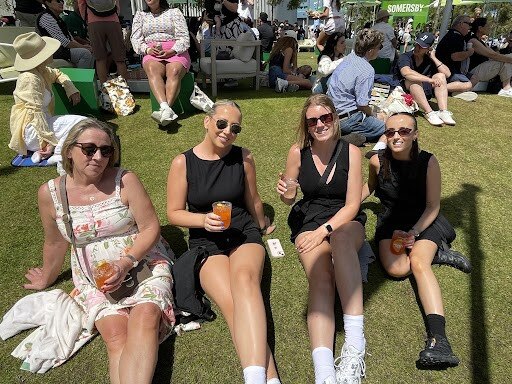 Lorraine, Caoilainn, Hannah and Jessica. Picture: Athos Sirianos