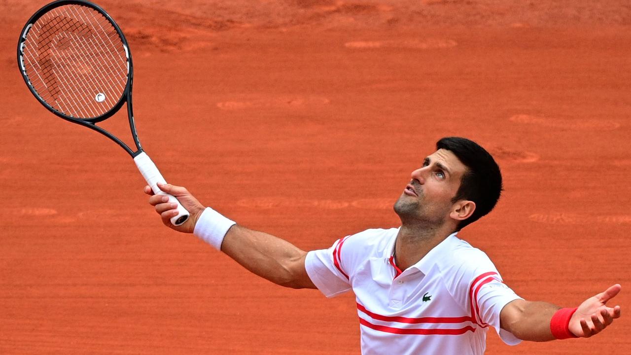 Serbia's Novak Djokovic.