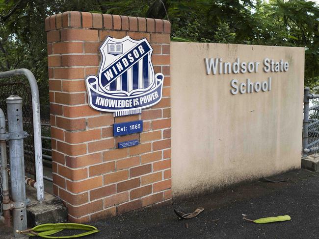 Windsor State School in Brisbane’s inner-north has been forced to postpone its “COVID SAFE DISCO”. Picture: AAP/Attila Csaszar