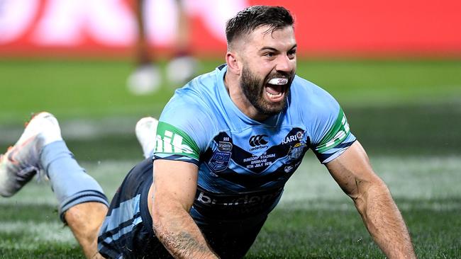 James Tedesco claimed the Brad Fittler Medal. Picture: Getty