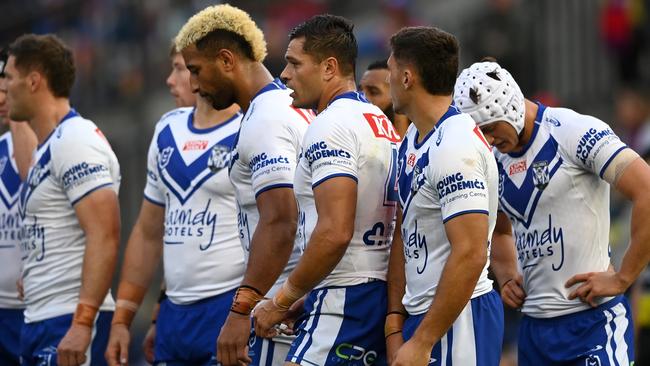 The Bulldogs are in the midst of a huge captaincy void. Picture: NRL Photos