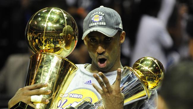 Kobe’s death has shocked the basketball and sporting world. Picture: AFP