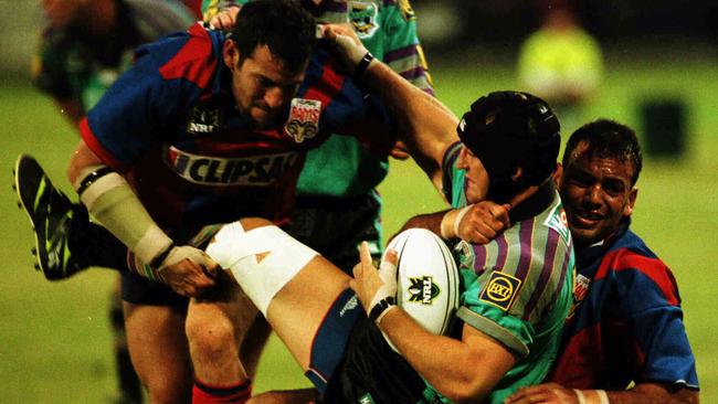 The Gold Coast Chargers were tackled out of the NRL in December 1998.