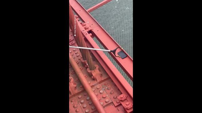 Iphone retrived off the Golden gate bridge