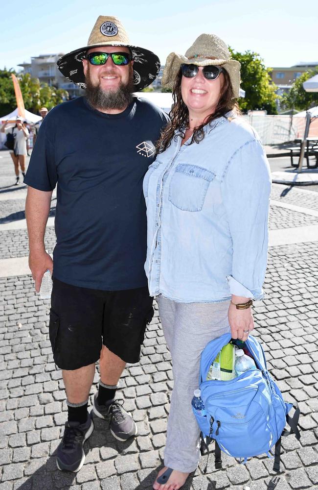 Jason and Vivienne Thomas at Caloundra Music Festival. Picture: Patrick Woods.