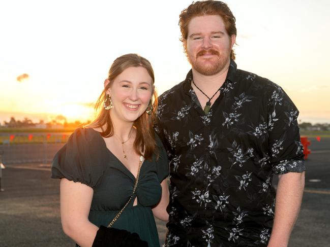 Naomi Lahy and Ryan Walton at Dinner on the Runway for Mackay Hospital Foundation, Mackay Airport Friday 8 September 2023 Picture: Michaela Harlow